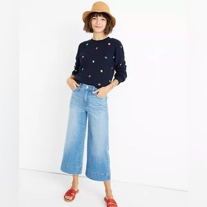 Madewell Wide-Leg Crop Jeans Size 32